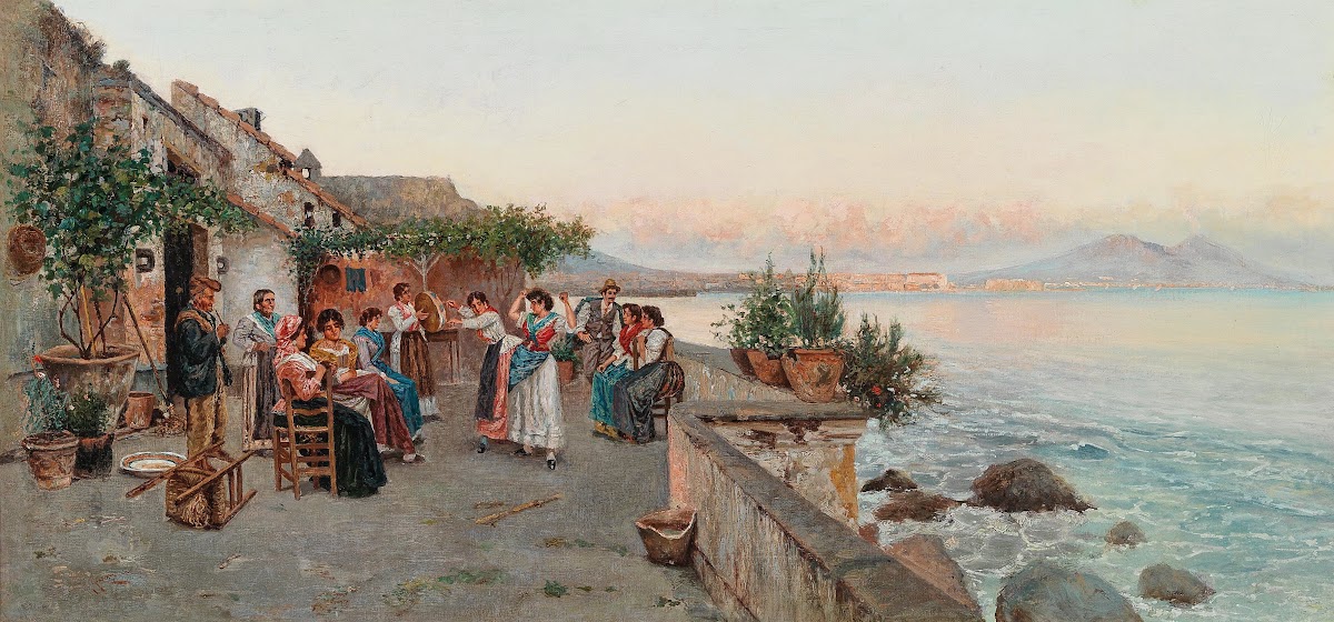 Musical Entertainment on a Neapolitan Terrace