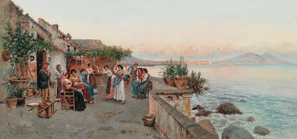 Musical Entertainment on a Neapolitan Terrace