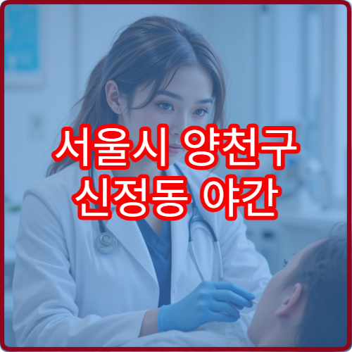 서울시 양천구 신정동 야간 진료 가능한 정형외과 부상 통증 상담 가능 내용