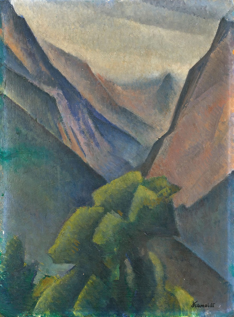 Gebirgsansicht 1930