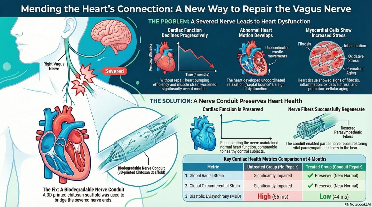 Heart-brain connection via vagus nerve to keep the heart young