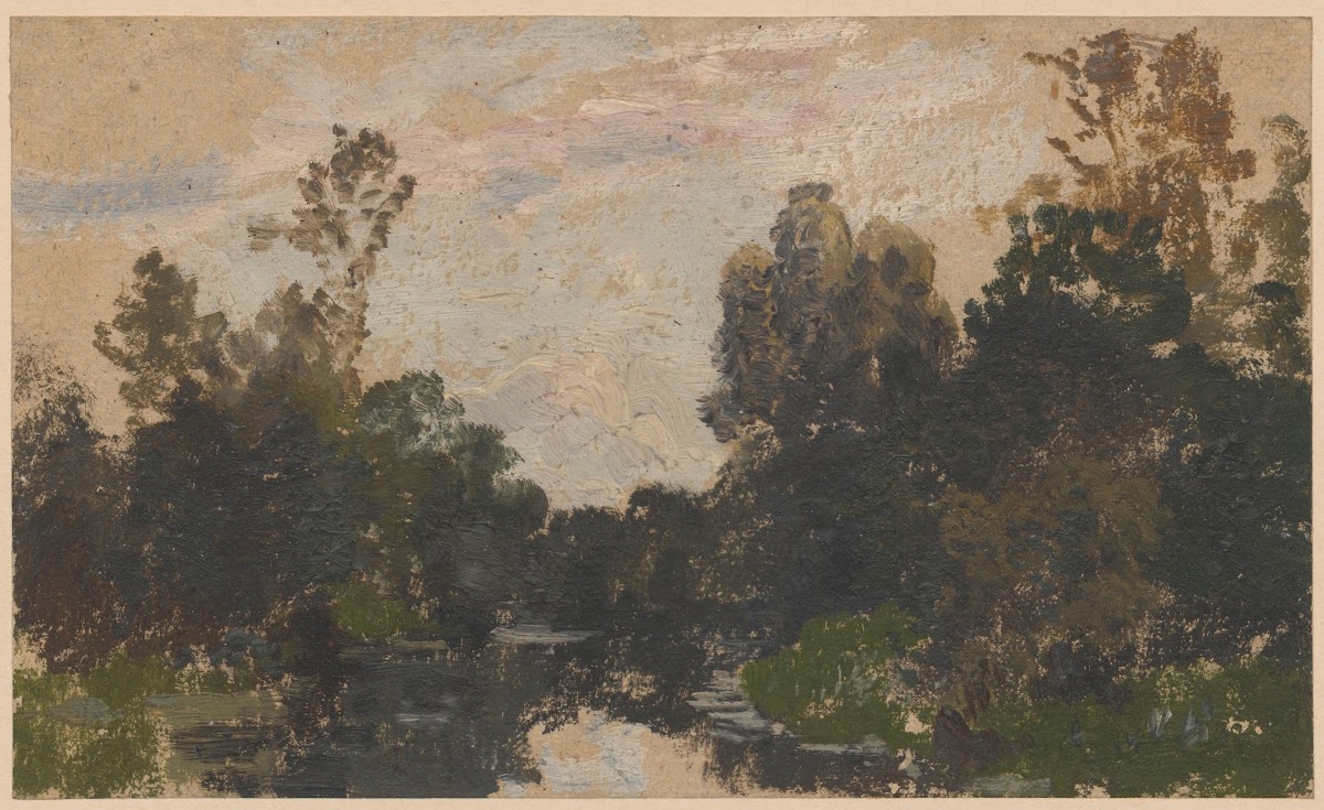Landscape by the River Barycz 1850 1881