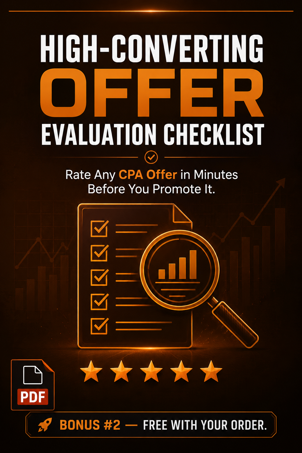 High-Converting Offer Evaluation Checklist Cover