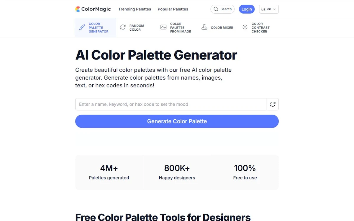 Captura de ColorMagic