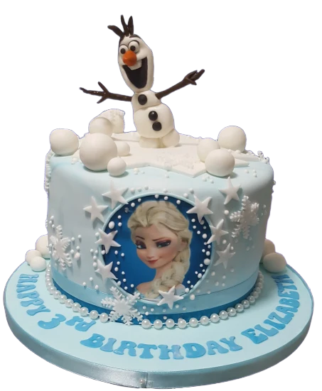 Frozen Elsa Birthday Cake CB-NC018