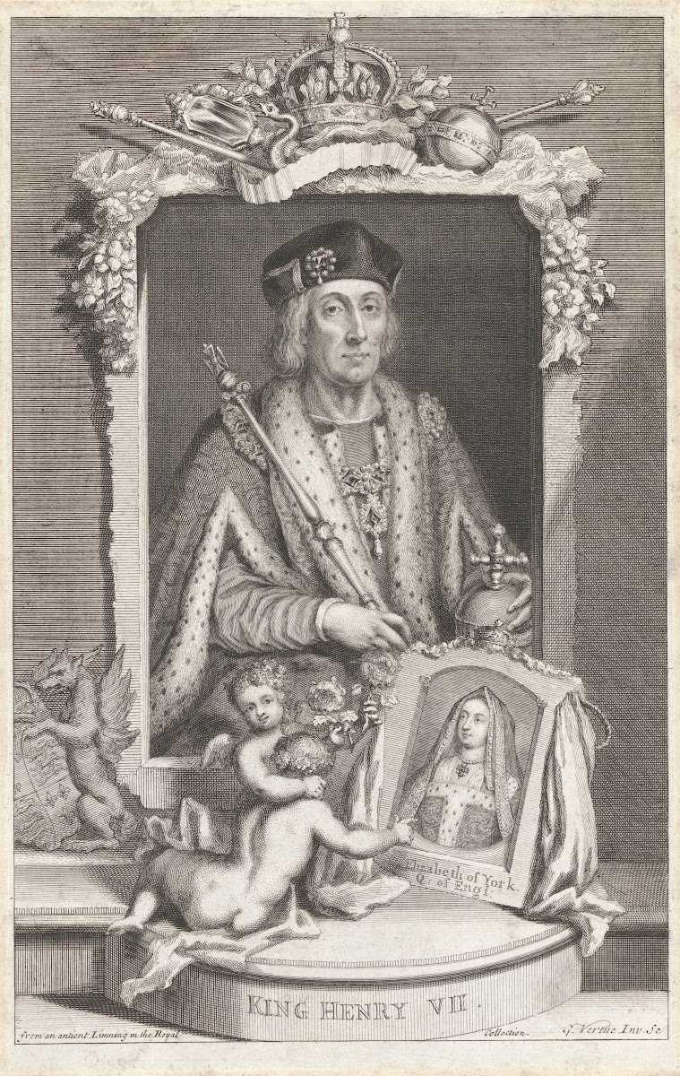 King Henry VII and Elizabeth of York Queen of England