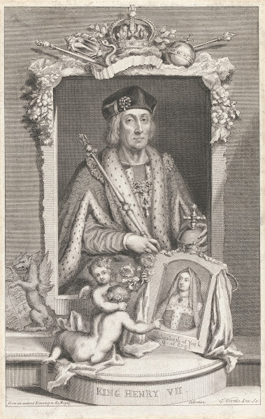 King Henry VII and Elizabeth of York Queen of England