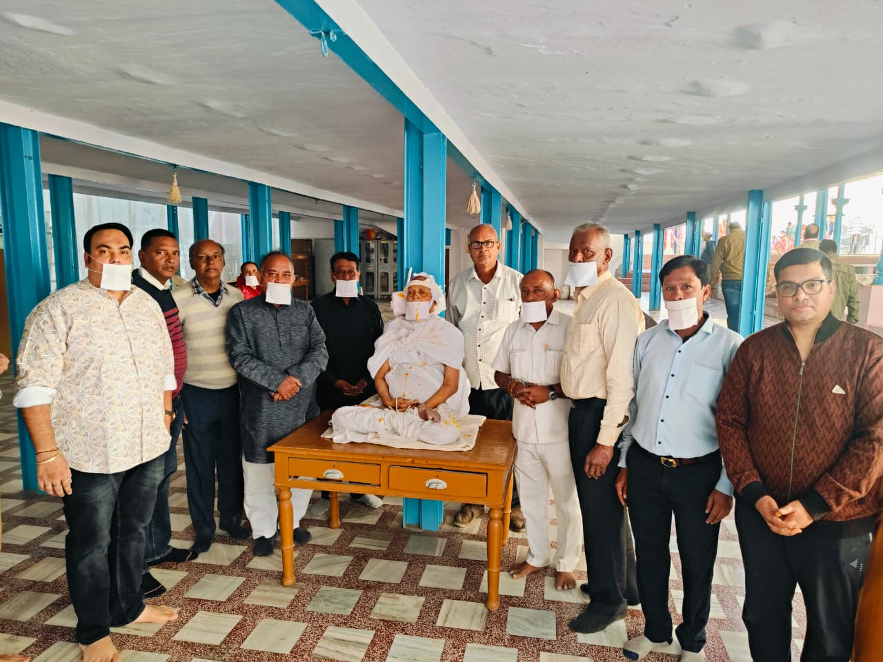 आगम के गहन विद्वान, ज्ञान और क्रिया के बेजोड़ संगम 1008 आचार्य श्री रामलाल जी म.सा. संघ के सभी संत सतियां जी के प्रति कितने सजग है इसका साक्षात दृश्य आज देखने को मिला। 