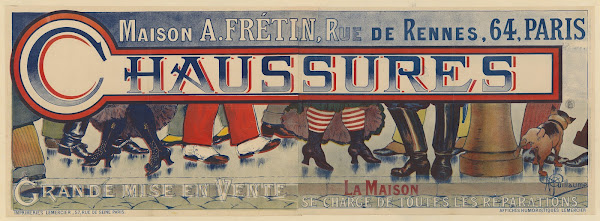 Maison A Fretin rue de Rennes 64 Paris Chaussures Grande mise en vente 1895