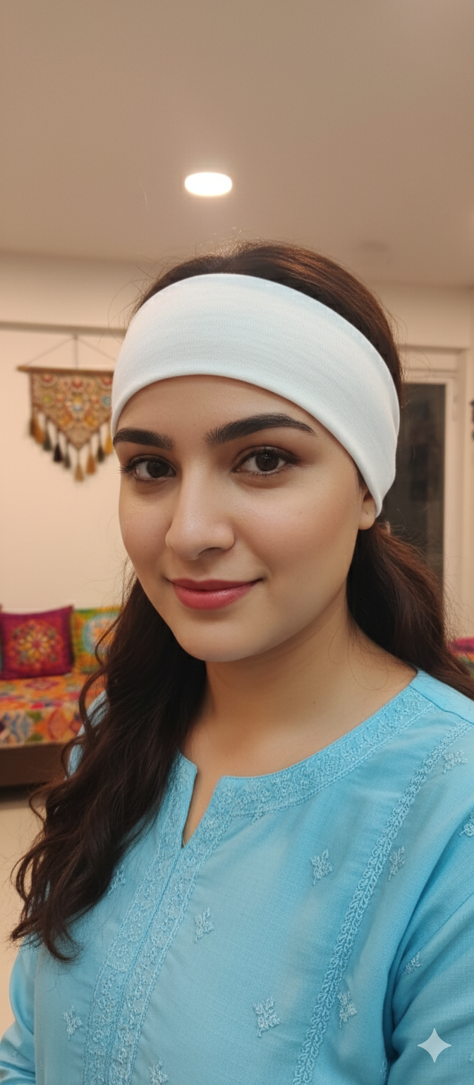 Cotton Jersey Stretch Headband | Comfortable Underscarf Hijab Band