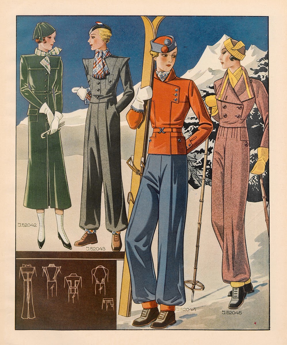 Przegląd Mody R11 nr 12 Pl2 1933