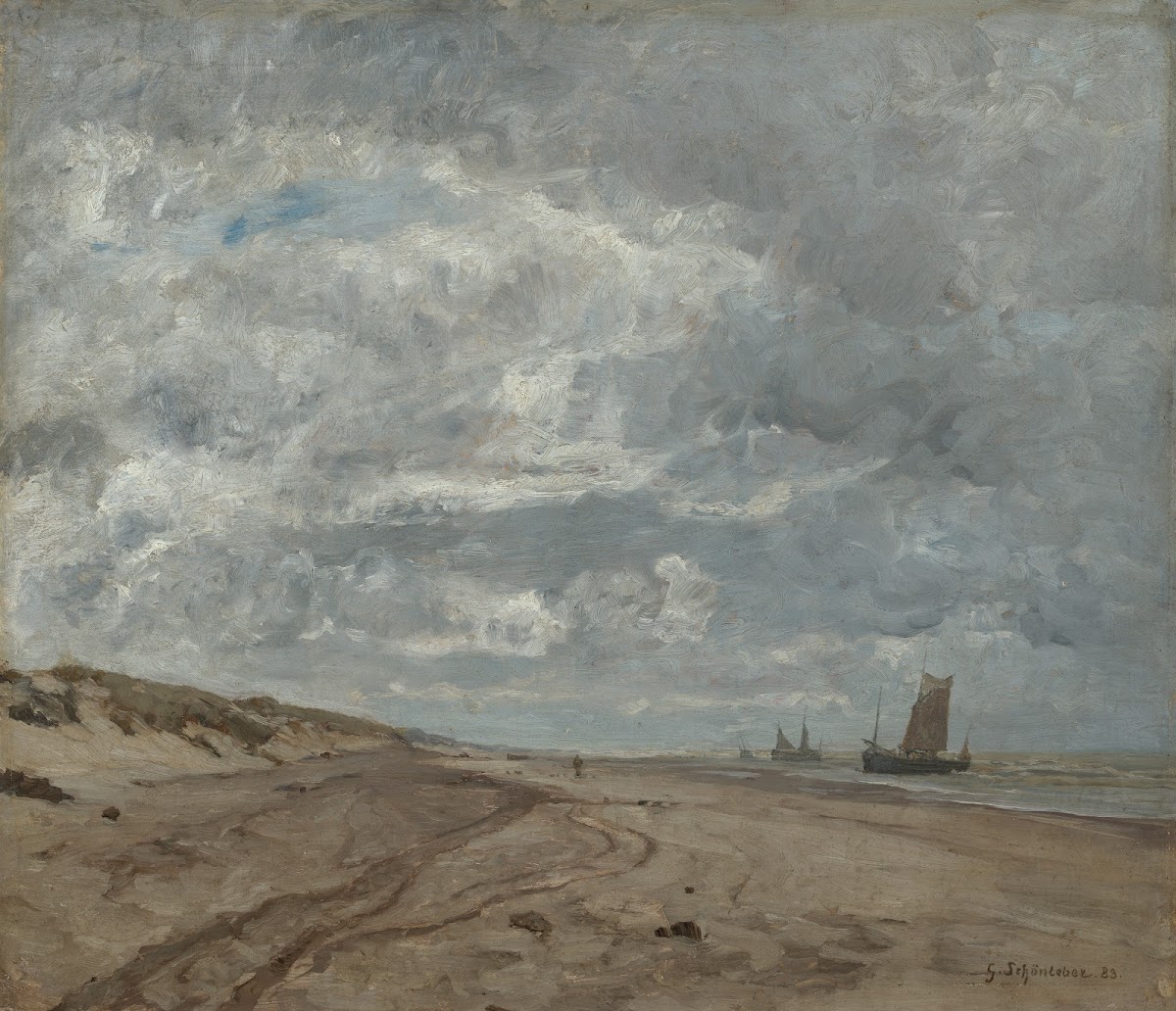 Strand von Scheveningen 1883