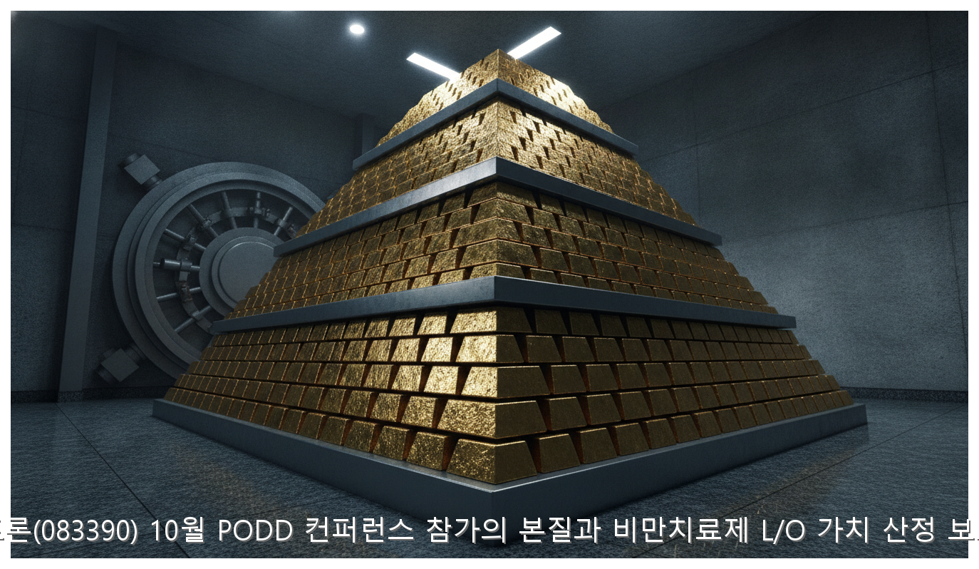 펩트론(083390) 10월 PODD 컨퍼런스 참가의 본질과 비만치료제 L/O 가치 산정 보고서 핵심 안내 및 분석 인포그래픽 (6)