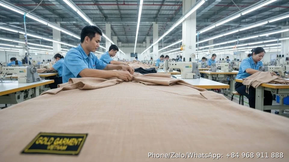 garment manufacturing - Gold Garment Vietnam