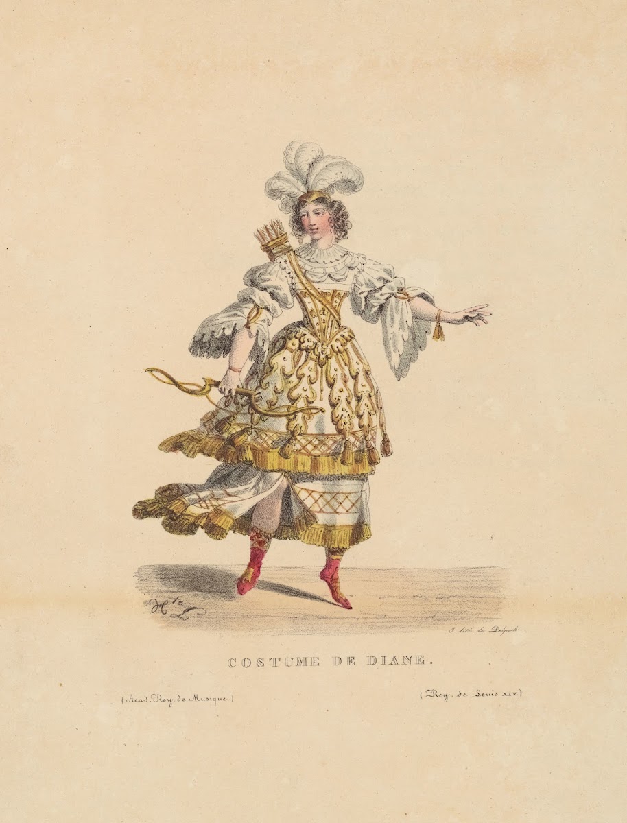 Costume de Diane 1821