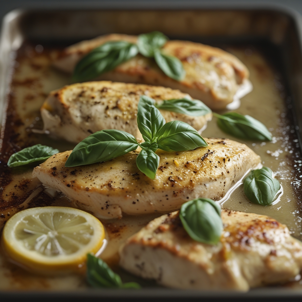 Final Zesty Lemon Basil Chicken & Lentil Sheet‑Pan Dinner