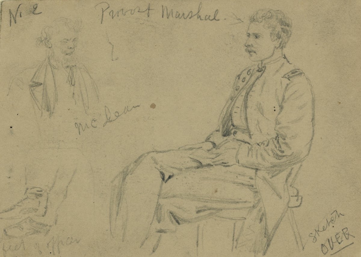Portraits of Provost Marshal McLean 1862 1865
