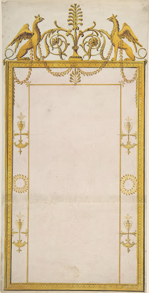 Design for a Mirror mid 18thearly 19th century