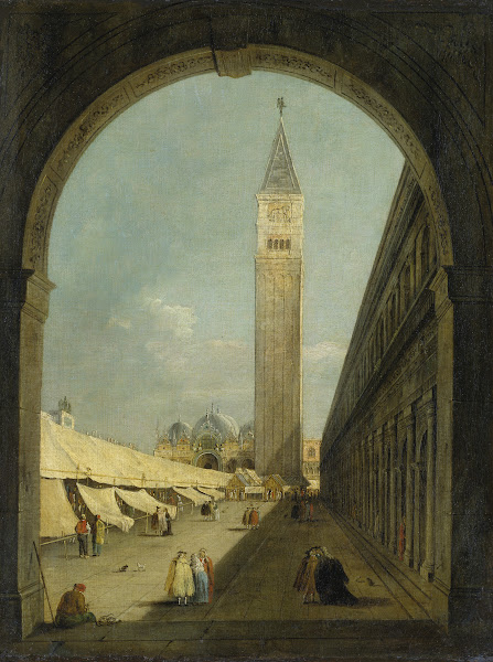 Saint Marks Square in Venice ca 1780  1810