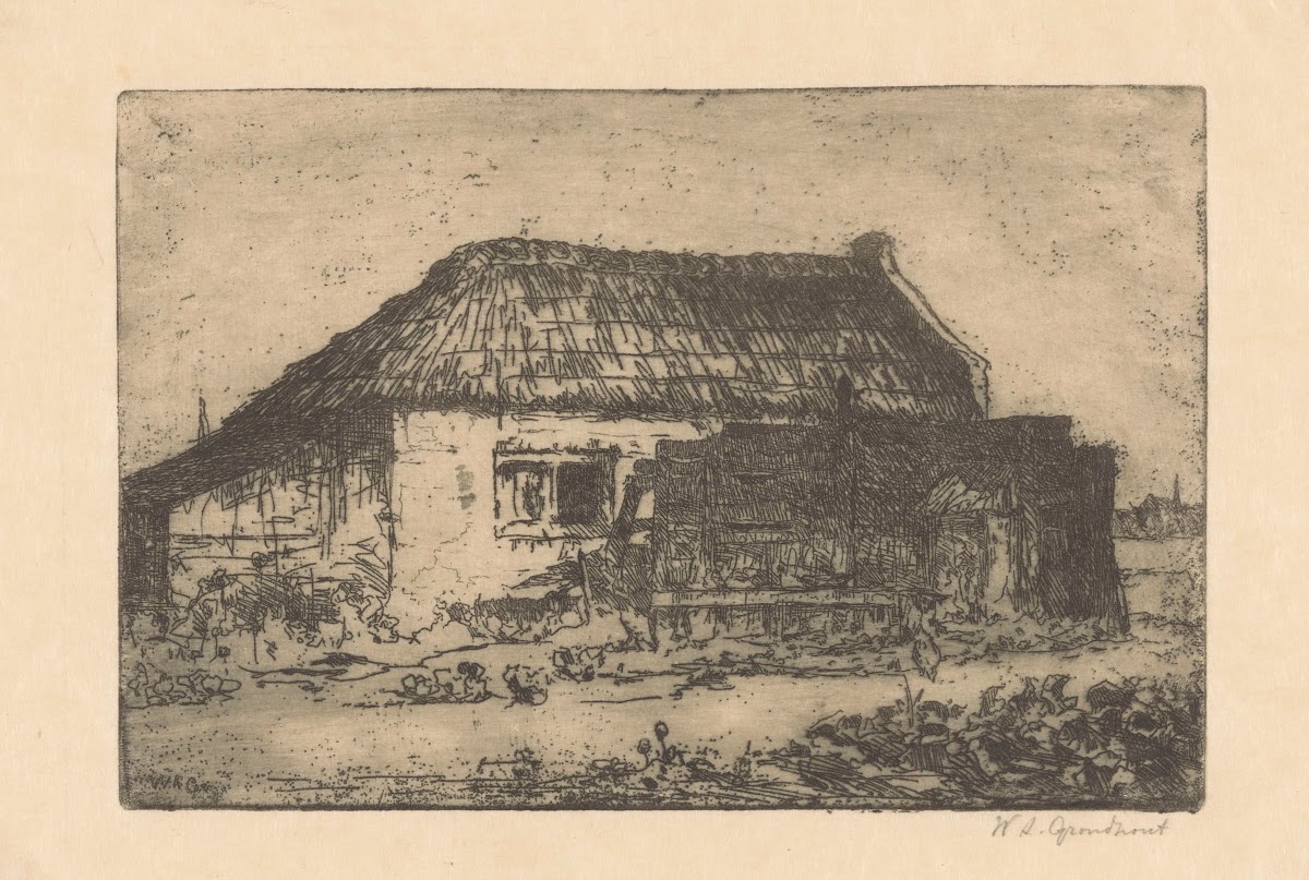 Schuur bij Voorburg 1888 1934