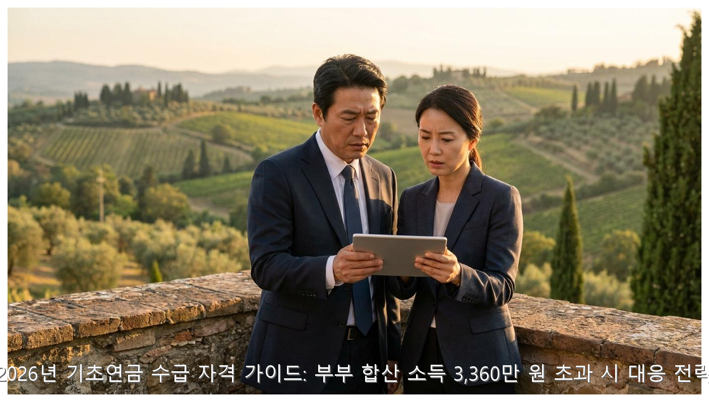 2026년 기초연금 800만 원 지키는 자산 관리법 핵심 안내 및 분석 인포그래픽 (2)
