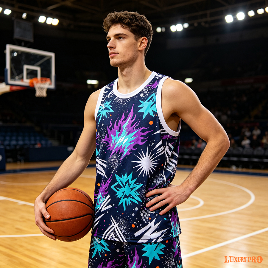 HHQ Basketball Jersey - Birdseye Mesh