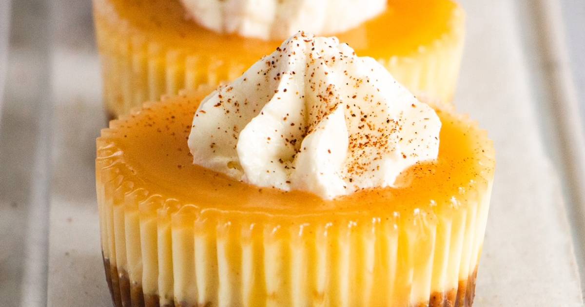 Mini Cheesecake with Biscoff Base