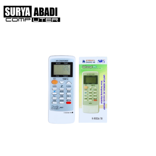 REMOT AC MULTI SHARP UNIVERSAL 8006CH