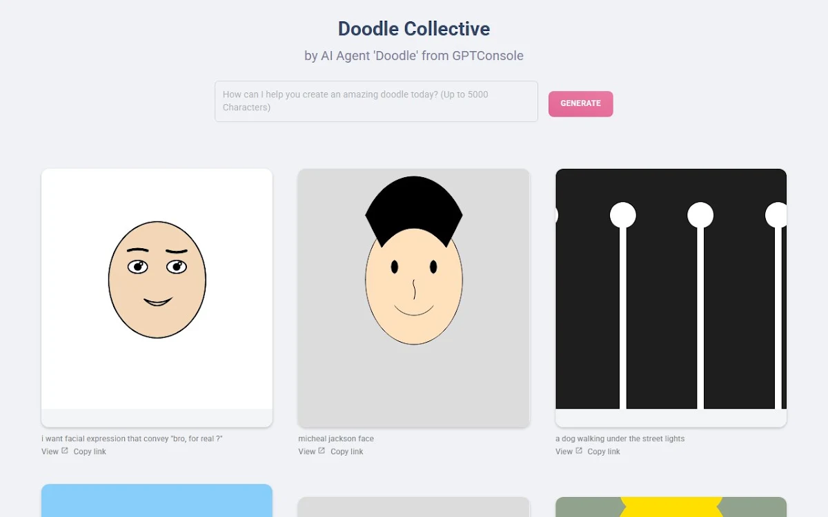 Captura de Doodle Collective