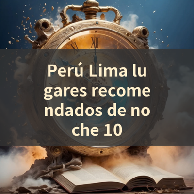 Perú Lima lugares recomendados de noche 10 썸네일