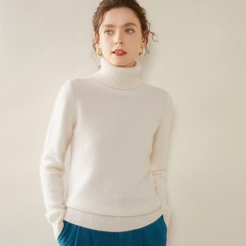 Women's Cashmere Turtleneck Sweater