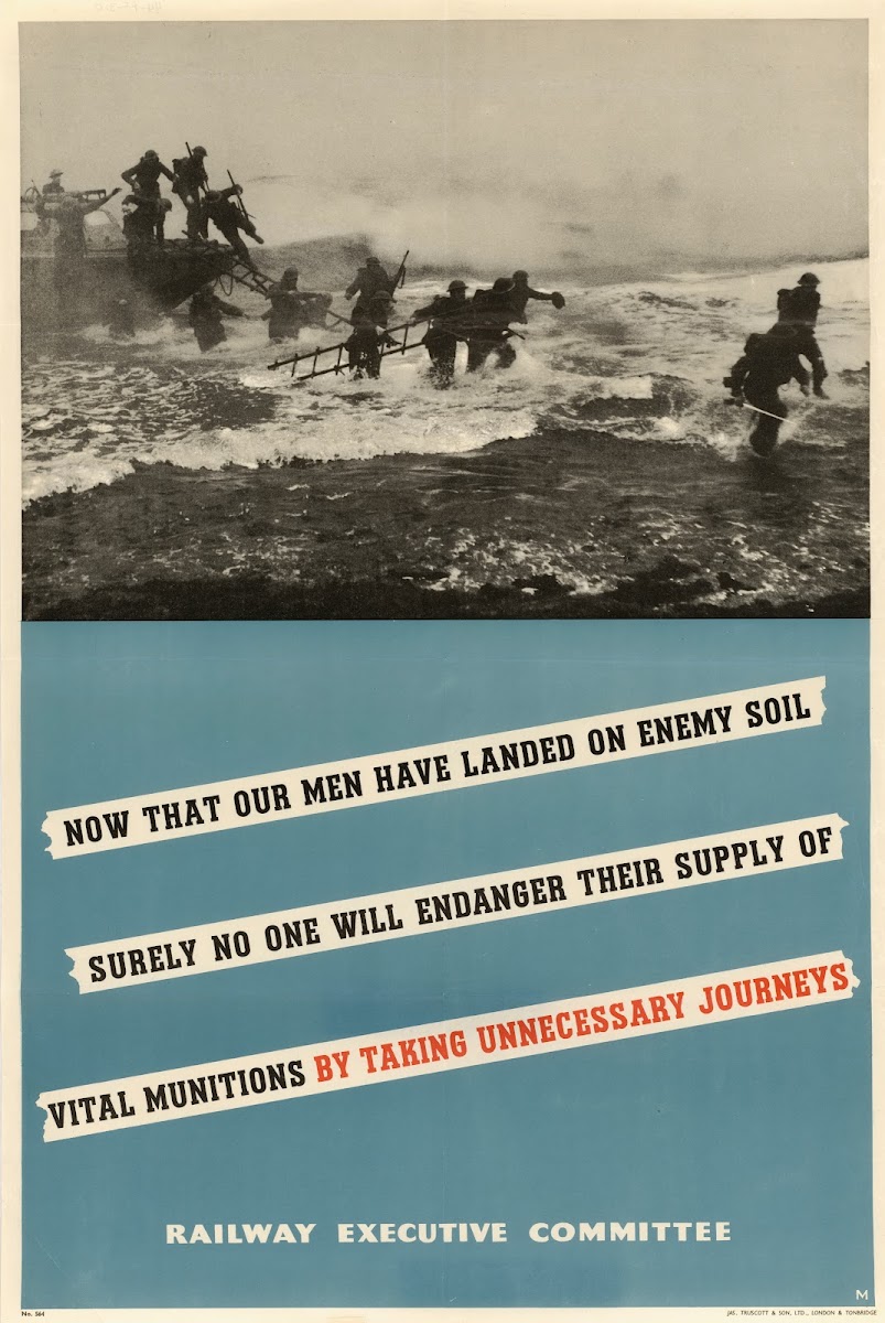 Now That Our Men Have Landed on Enemy Soil