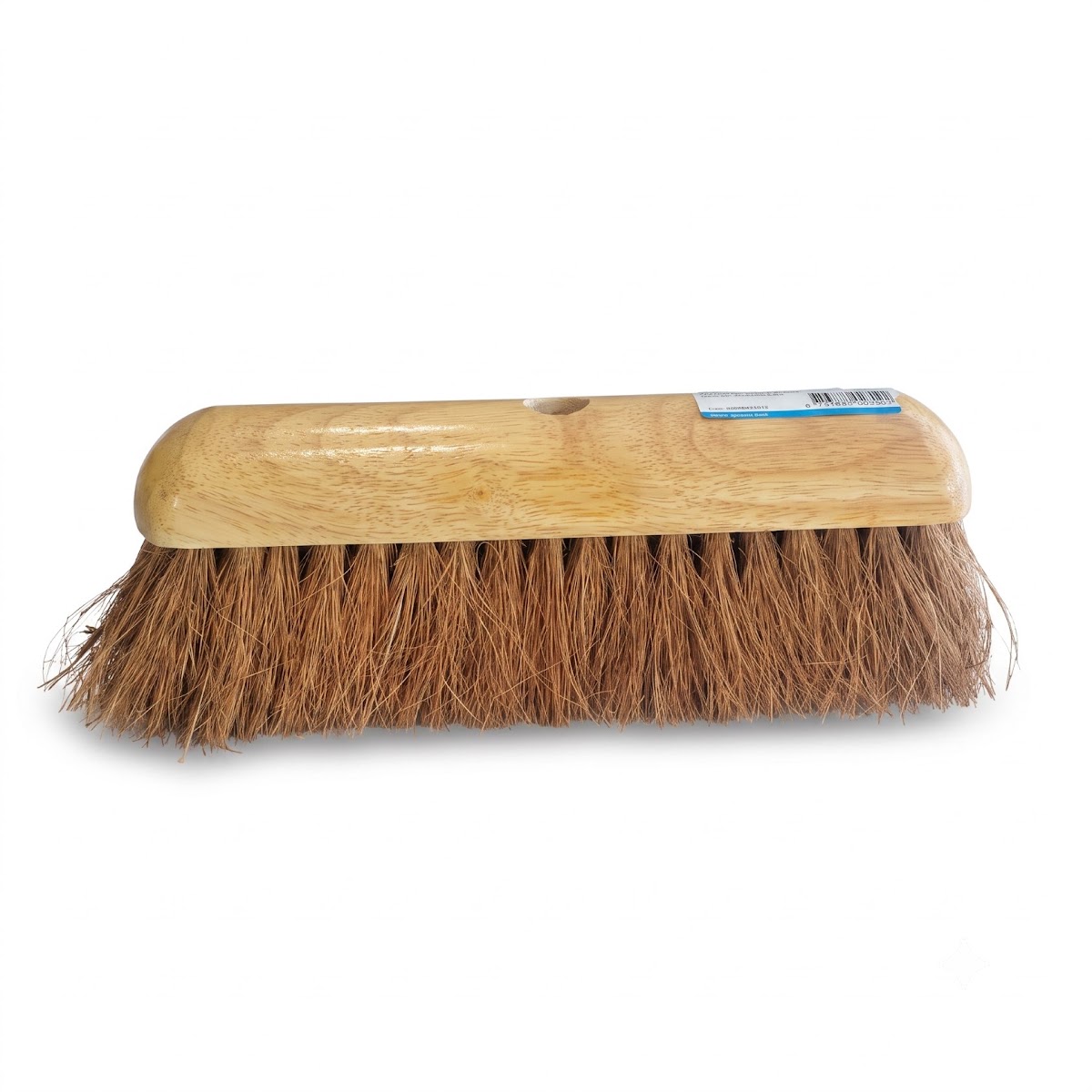 28CM (66MM) HALF ROUND VARNISH NATURAL COCO BROOM