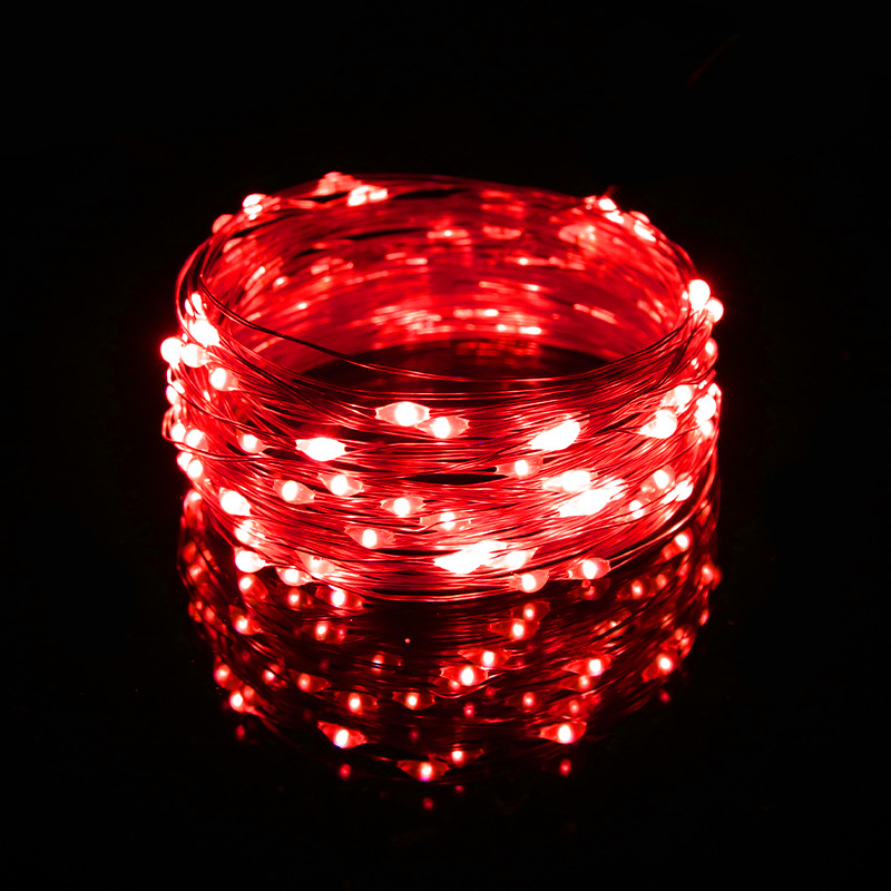 LED Copper Wire String Lights for Festive Decorations