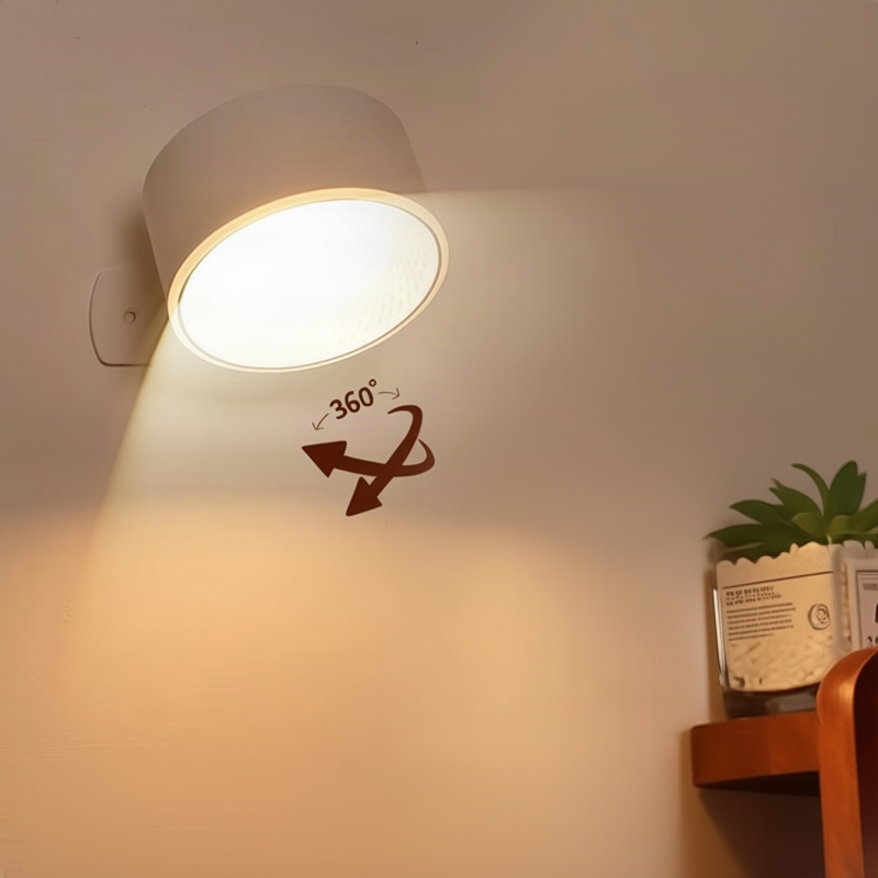 LED-Wandleuchte mit Fernbedienung und Farbwahl