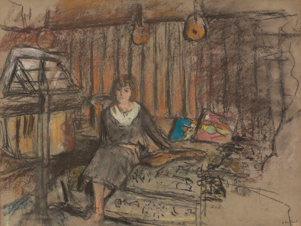 Madame Fried Rêveuse Étude 1924