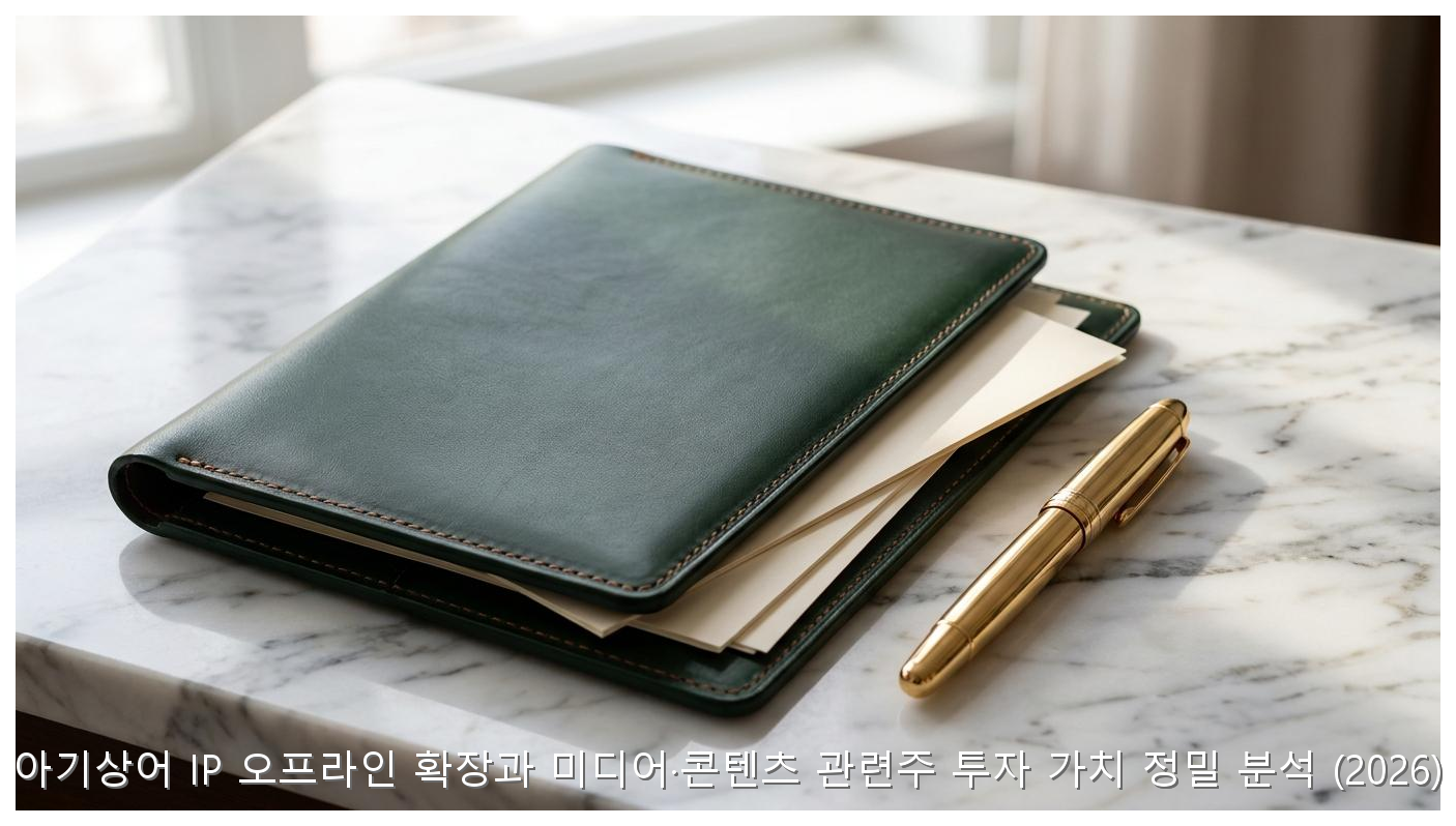 아기상어 IP 오프라인 확장과 미디어·콘텐츠 관련주 투자 가치 정밀 분석 (2026) 핵심 안내 및 분석 인포그래픽 (2)