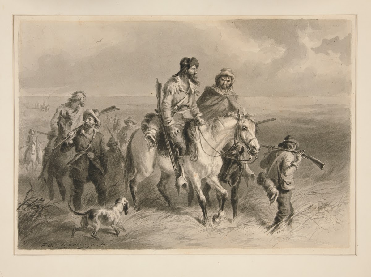 Border Ruffians Invading Kansas