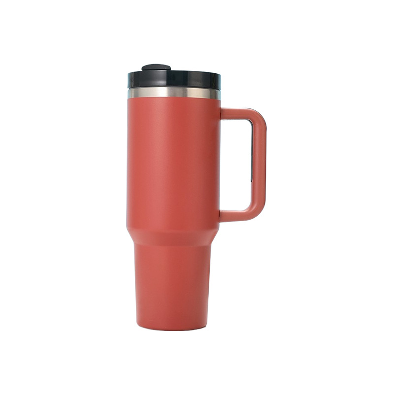 Isolierbecher 40oz mit Strohhalm und Henkel