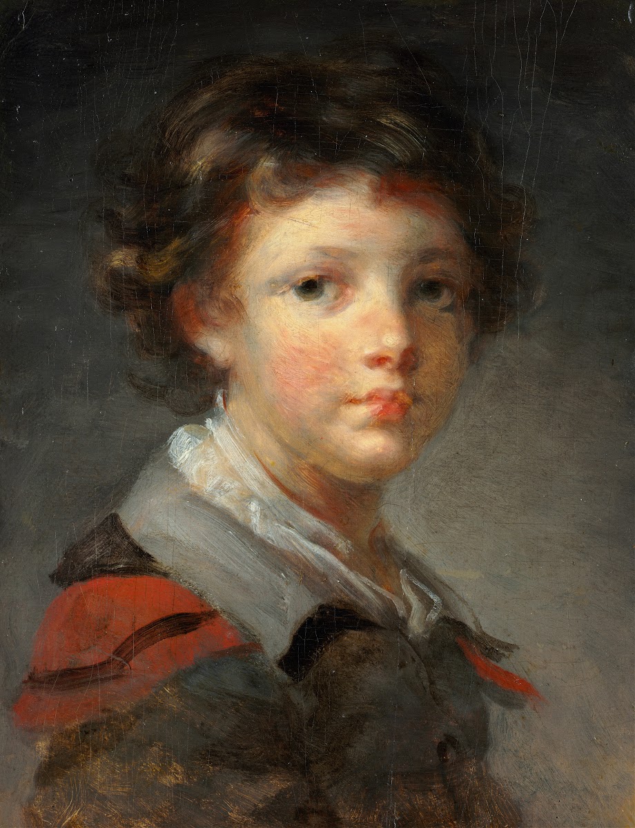 A Boy in a Red lined Cloak 1780s