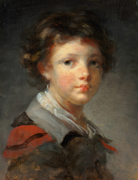 A Boy in a Red lined Cloak 1780s