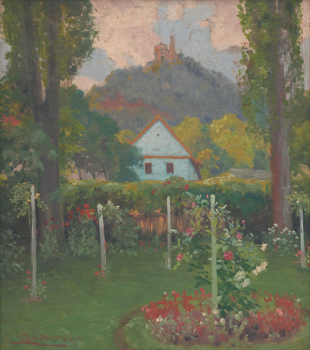 Pod Slaneckým hradom 1914