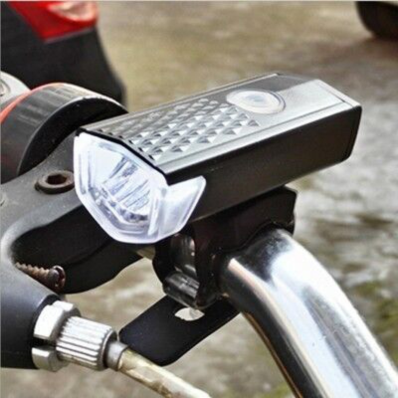 USB bike light with LED illumination