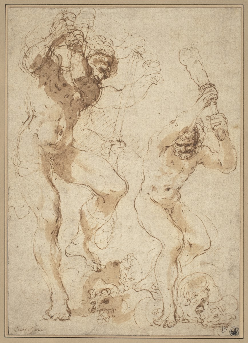 Hercules Slaying the Hydra c 1618