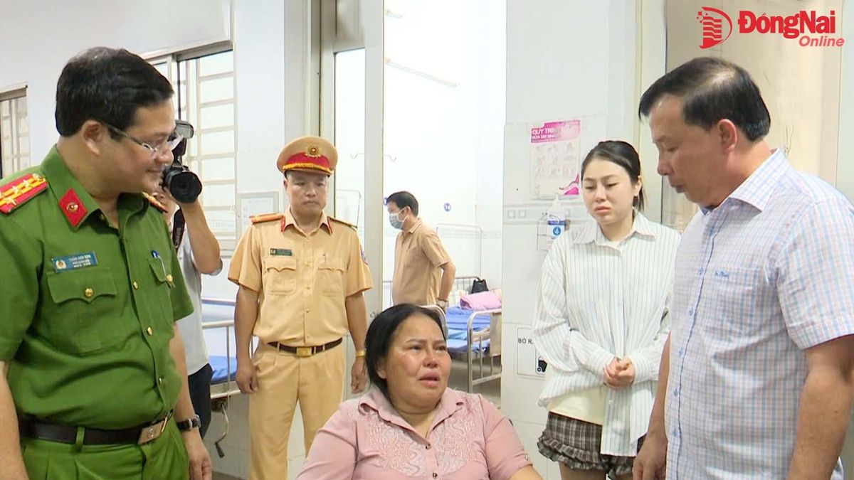 [Video] Chủ tịch UBND thành phố Đồng Nai kiểm tra hiện trường, động viên nạn nhân vụ tai nạn giao thông đặc biệt nghiêm trọng - Báo Đồng Nai