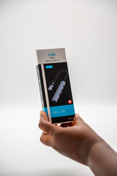 pd+usb hub l+c 4 in 1