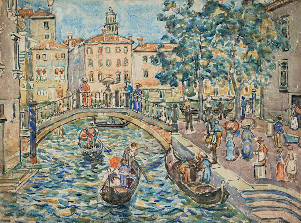 Scene of Venice circa 1911 12
