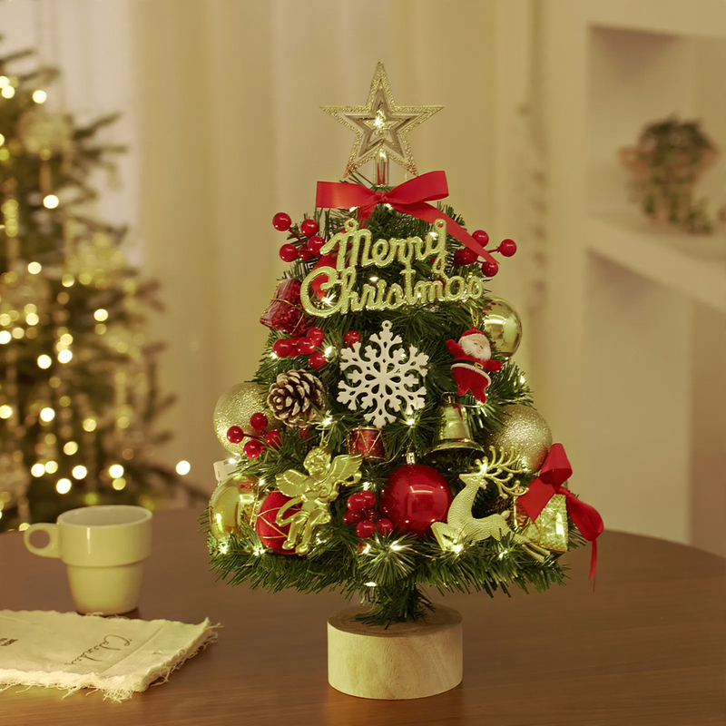 Mini Christmas Tree Set for the Table
