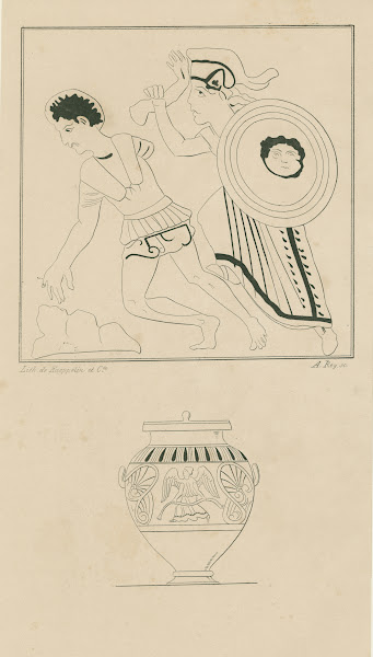 Athena battling a giant 1844 1861