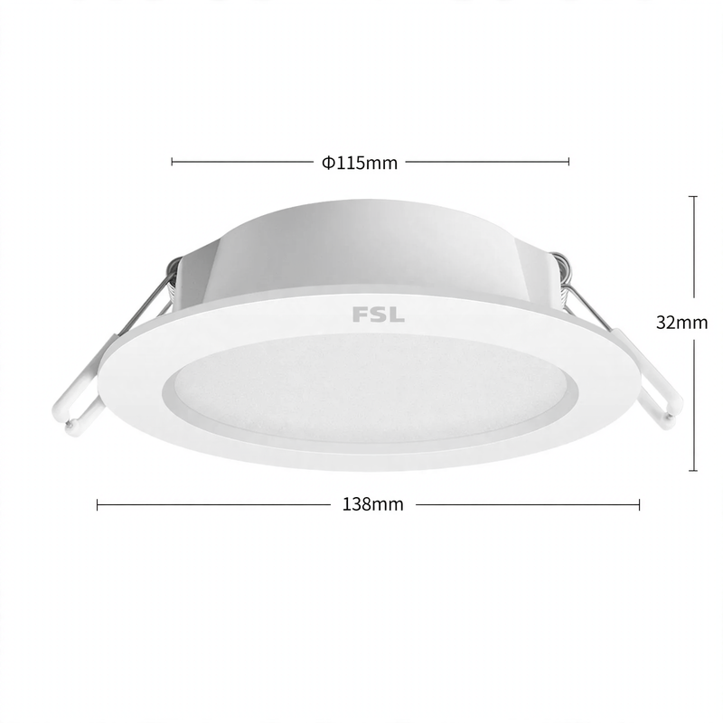 LED recessed light for ceiling and hallway